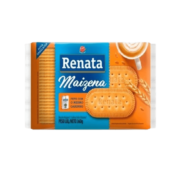 BISCOITO LAMINADO  RENATA MAIZENA  20X360GR