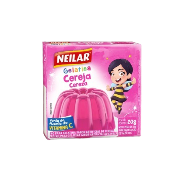 GELATINA NEILAR  CEREJA 12X20GR