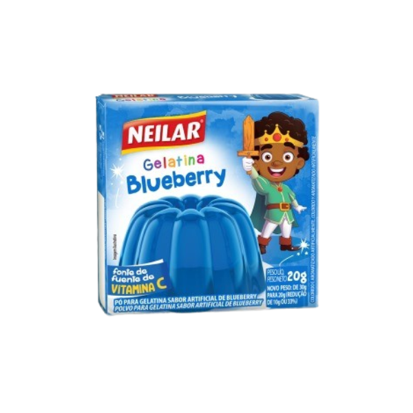 GELATINA NEILAR  BLUEBERRY 12X20GR