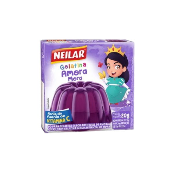 GELATINA NEILAR  AMORA 12X20GR
