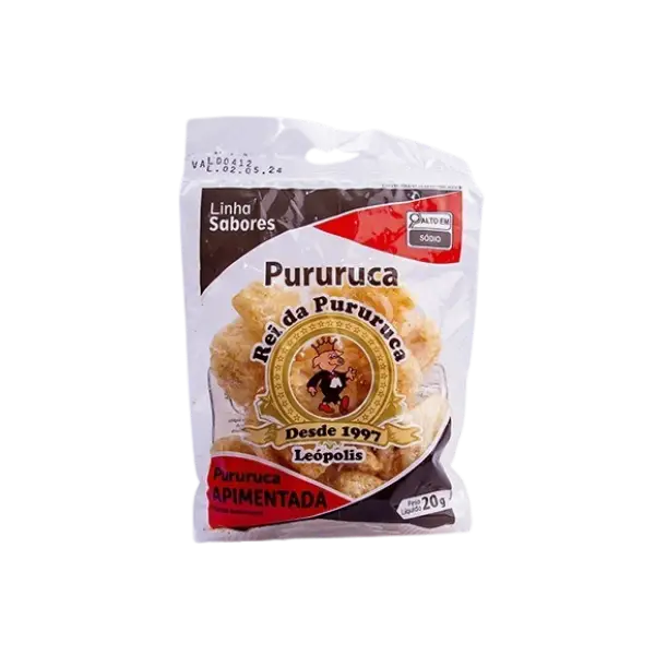 PURURUCA APIMENTADA REI DA PURURUCA 20GR 1UN.
