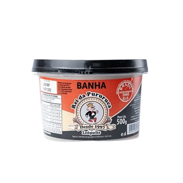 BANHA REI DA PURURUCA POTE 500GR 1UN.