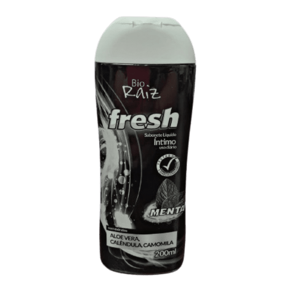 SABONETE FEMININO  FRESH MENTA BIO RAIZ  6X200ML