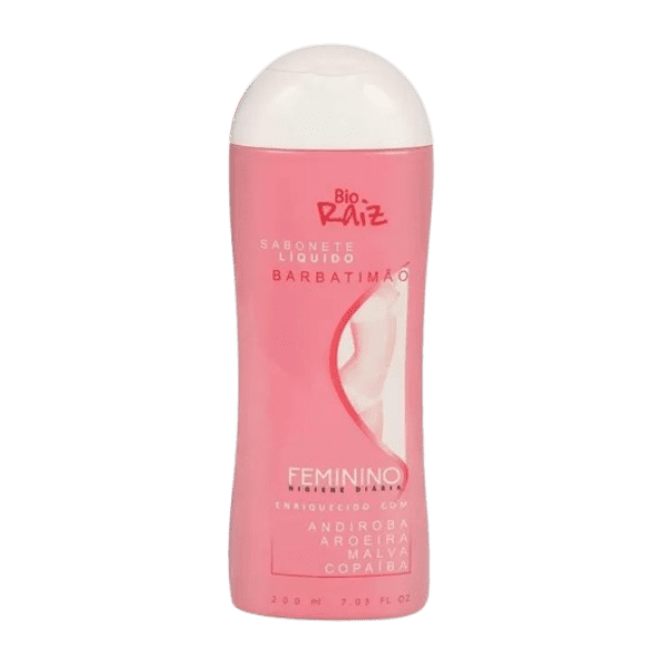 SABONETE FEMININO  BARBATIMAO BIO  RAIZ 6X200ML