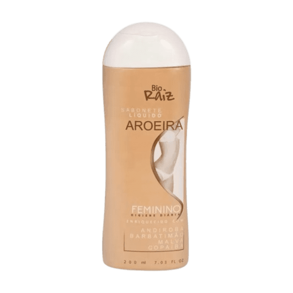 SABONETE FEMININO  AROEIRA BIO RAIZ  6X200ML