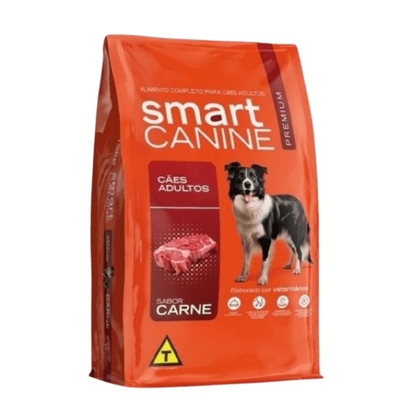 19% RACAO SMART  CANINE ADULTO  CARNE 1X7KG  (EMB. LARANJA)