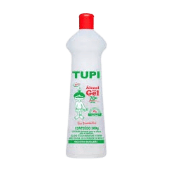 ALCOOL GEL 70°  TUPI 12X500 GR
