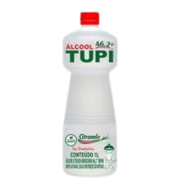ALCOOL TUPI 46°  CITRONELA 12X1 LT