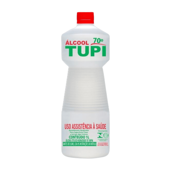 ALCOOL TUPI 70° LIQ. 12X1 LT