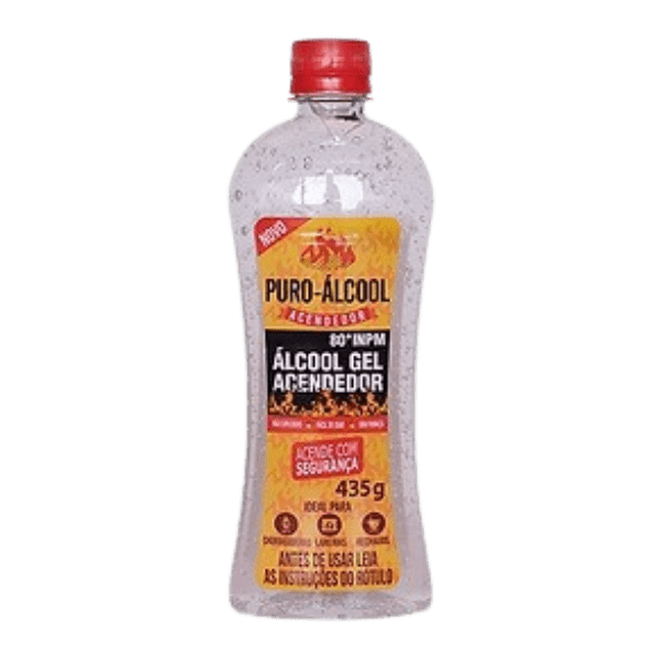 ALCOOL TAUIPE PURO A. GEL ACENDEDOR 24X425GR