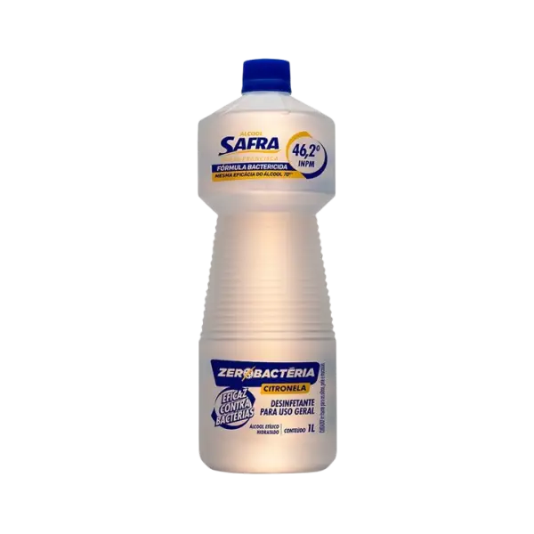 ALCOOL SAFRA 46° 12X1LT CITRONELA