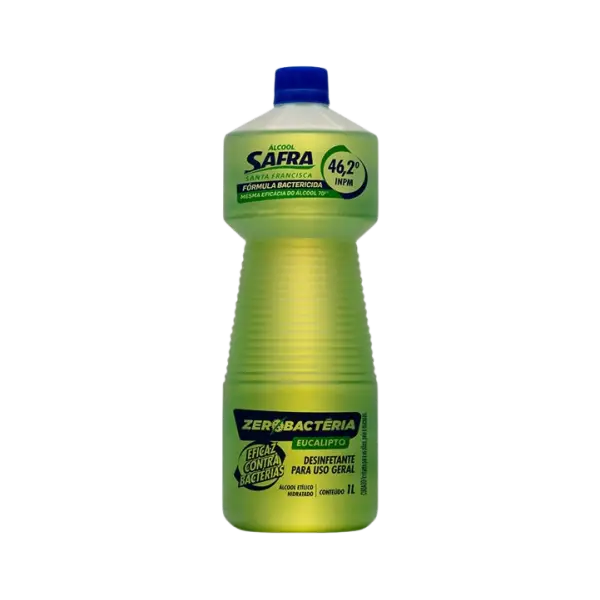 ALCOOL SAFRA 46° 12X1LT EUCALIPTO