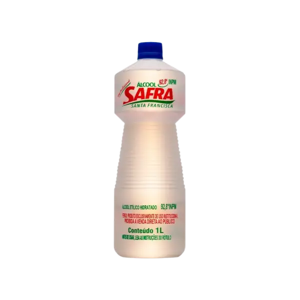 ALCOOL SAFRA 92° 12X1LT