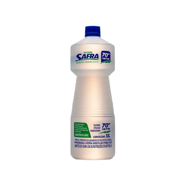 ALCOOL SAFRA 70° 12X1LT