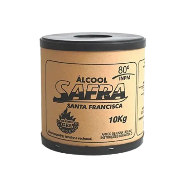 BARRICA 10KG GEL 80° SAFRA