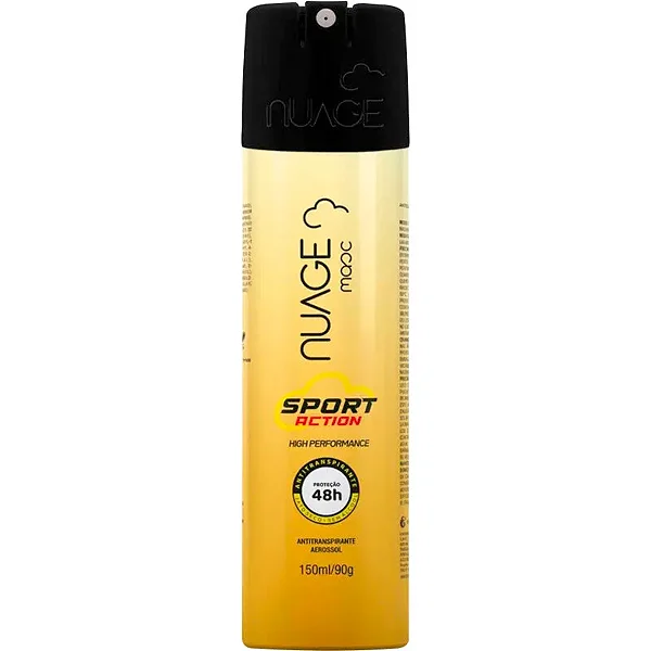 DESODORANTE NUAGE MASC SPORT ACTION 12X150ML/90GR