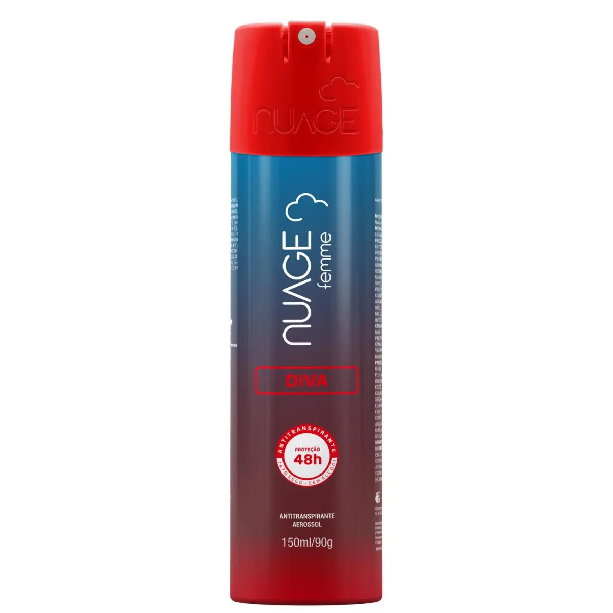 DESODORANTE NUAGE FEM DIVA 12X150ML/90GR