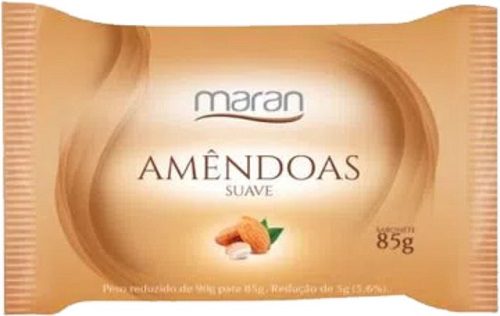 SABONETE MARAN SUAVE AMENDOAS 12X80GR