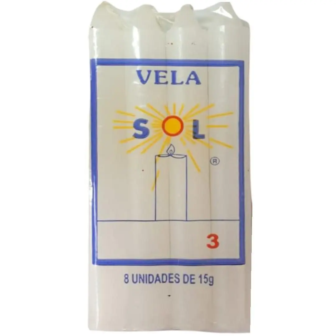 VELA N°3 FINA VITORIA 8X25UN