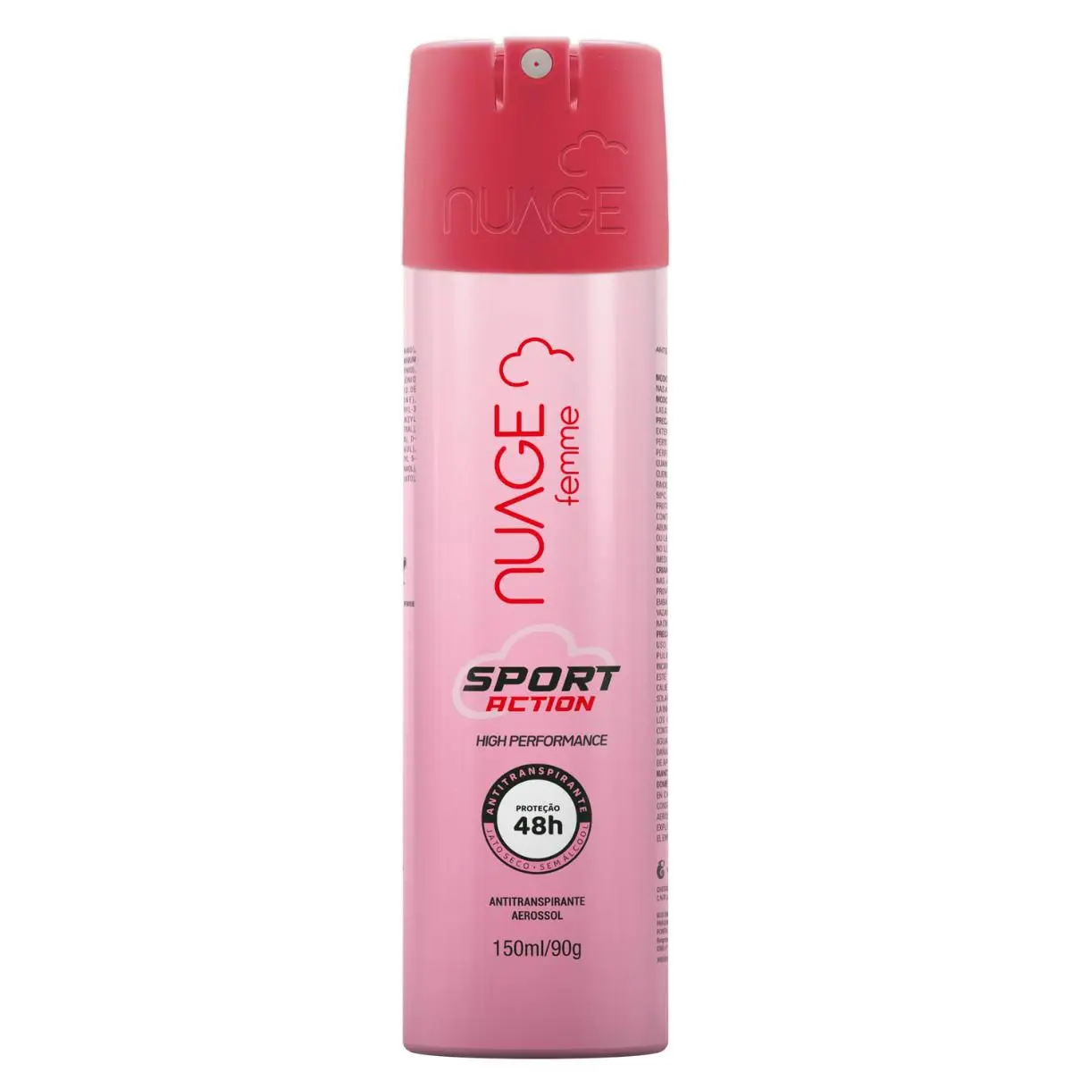 DESODORANTE NUAGE FEM SPORT ACTION 12X150ML/90GR