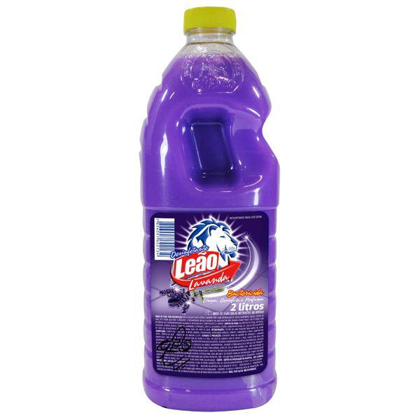 DESINFETANTE LAVANDA LEÃO 6X2 LITROS