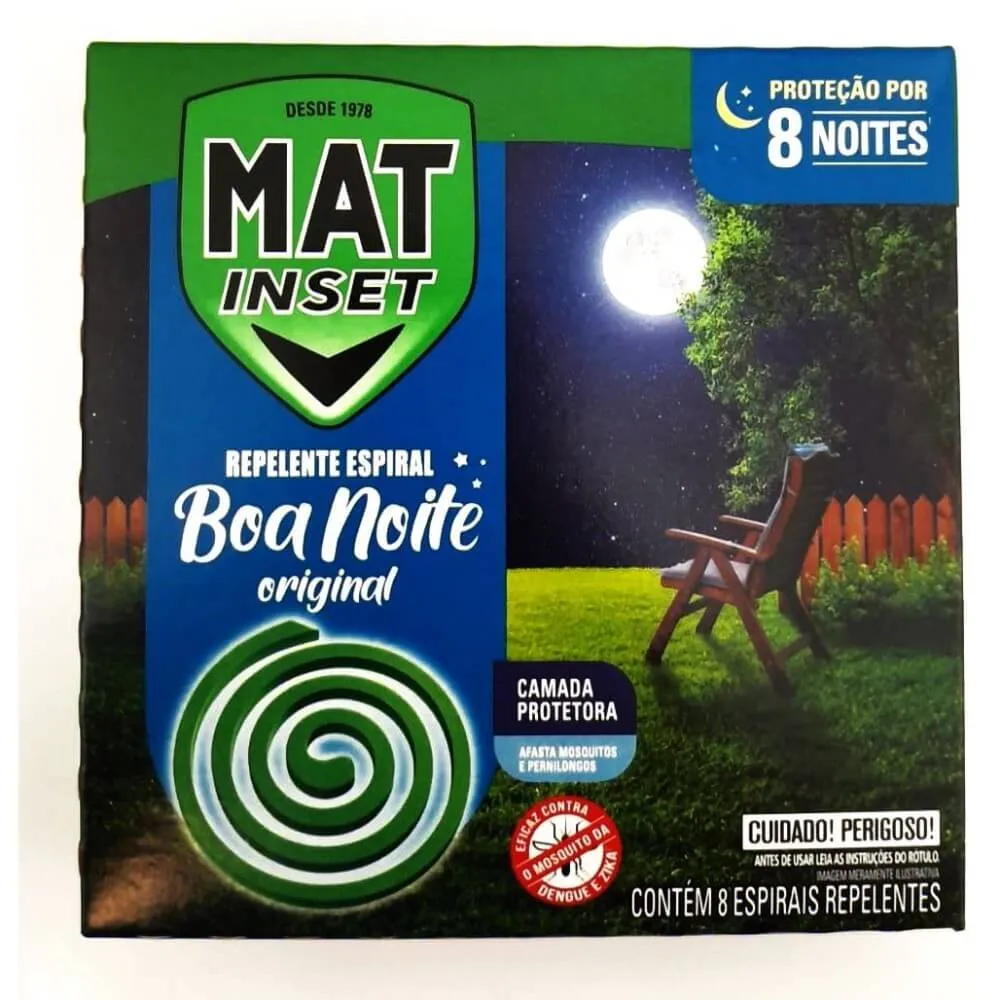 ESPIRAL MAT INSET BOA NOITE 1X8UN