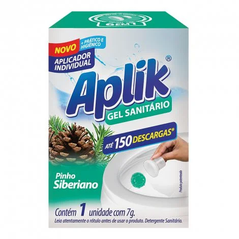 GEL ADESIVO APLIK 7GX1 PINHO 12 UNID. CARTUCHO UNITÁRIO