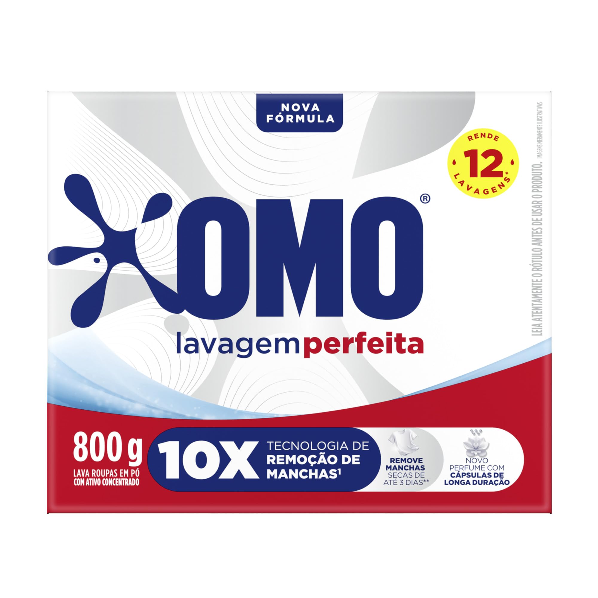 SABAO EM PO OMO LAVAGEM PERFEITA 20X800GR