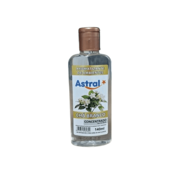 AROMATIZANTE DE AMBIENTE ASTRAL CHA BRANCO 12X140 ML