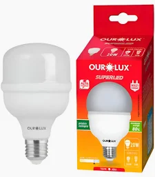 SUPERLED OUROLUX ALTA POTENCIA 20W BIV. 6500K CAIXA