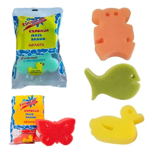 ESPONJA INFANTIL MAIS BANHO UN.