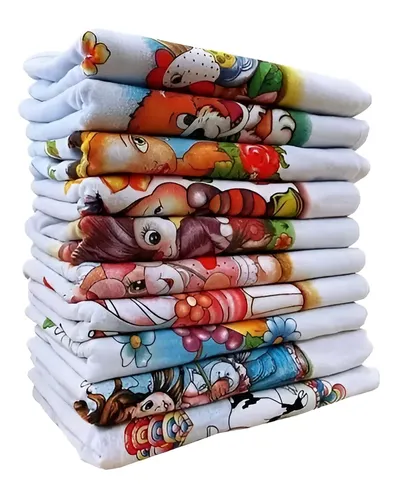PANO DE PRATO PE DE GALINHA TATI ESTAMPADO 41X66CM