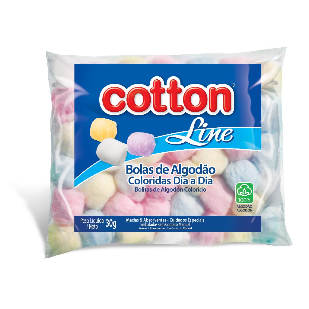 ALGODAO COTTON BOLA COLORIDA 10X30GR