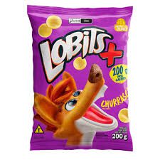 SALGADINHO DE MILHO LOBITS CHURRASCO 12X200GR
