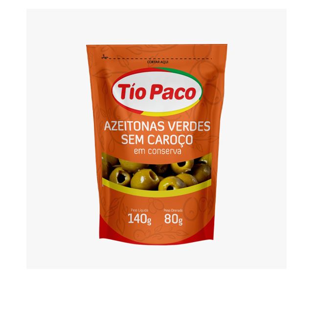 AZEITONA TIO PACO LARANJA SEM CAROÇO PACK 24X80GR