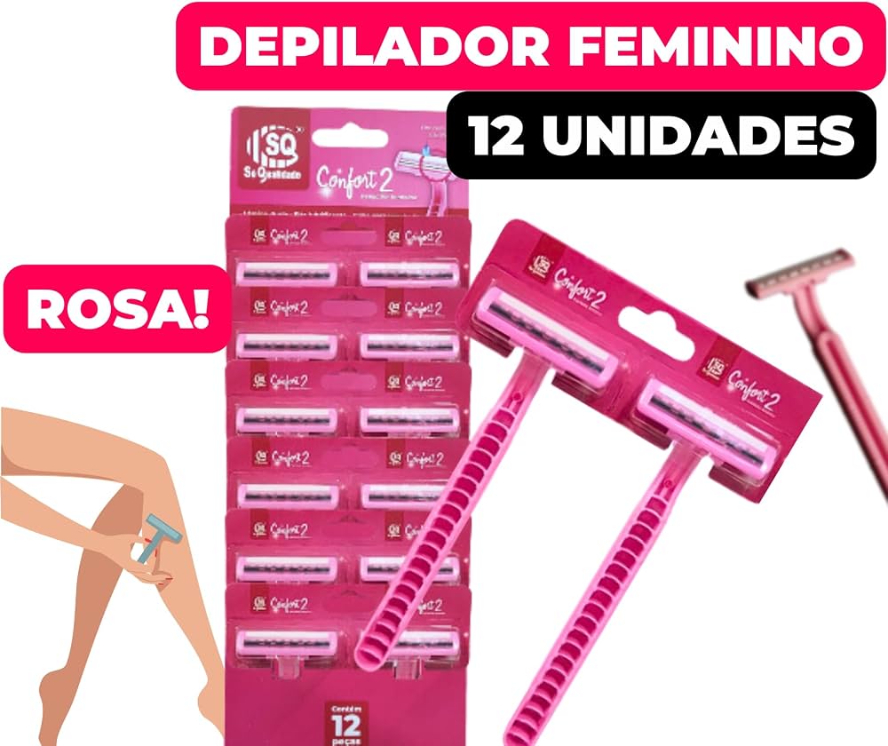 DEPILADOR FEMININO CONFORT 2 12UN.