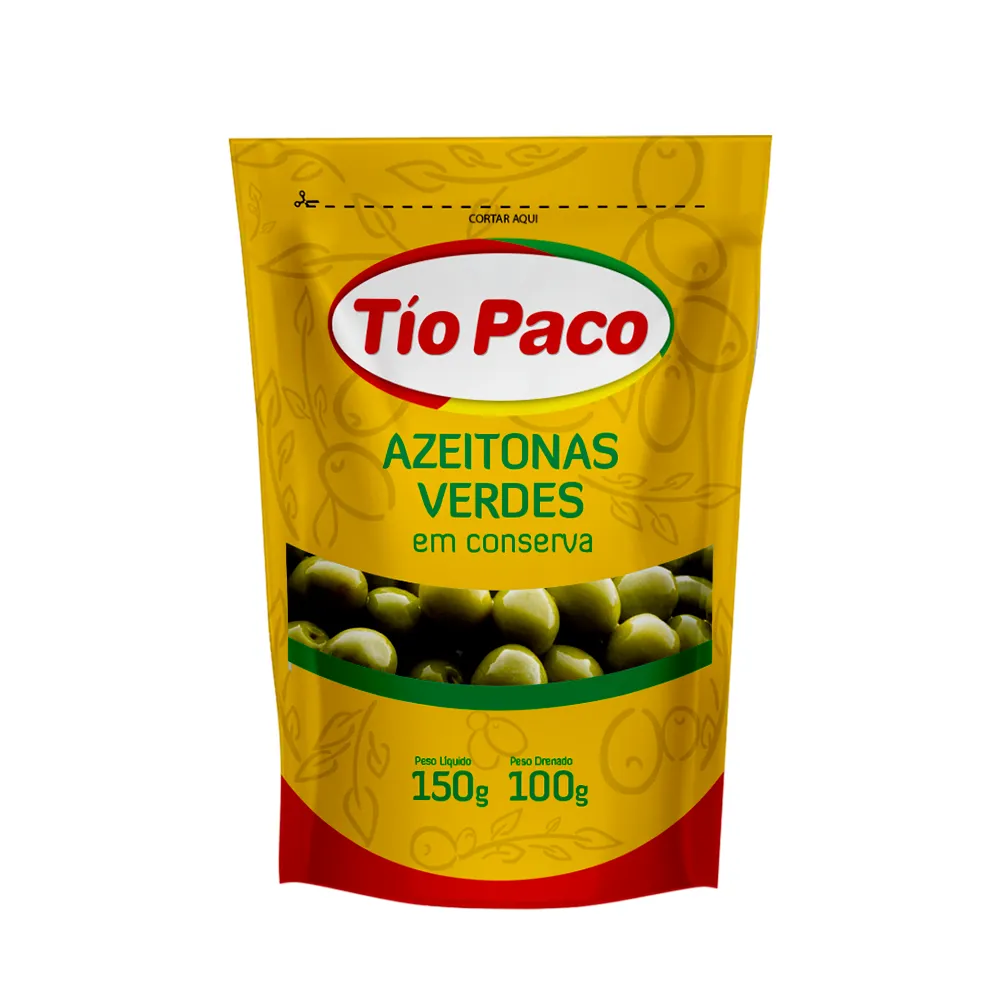 AZEITONA TIO PACO AMARELA INTEIRA PACK 24X100GR