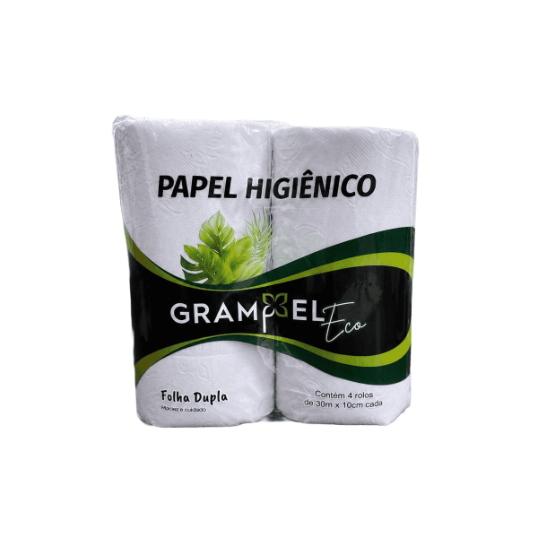 PAPEL HIG. GRAMPEL ECO FOLHA DUPLA 16X4ROLOS
